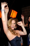 May 22, 2010, LAS VEGAS, NV; Actress Rebecca Mader of "Lost" celebrates the series finale at Lavo Nightclub Las Vegas, with a custome cake (C) Al Powers / RETNA ltd